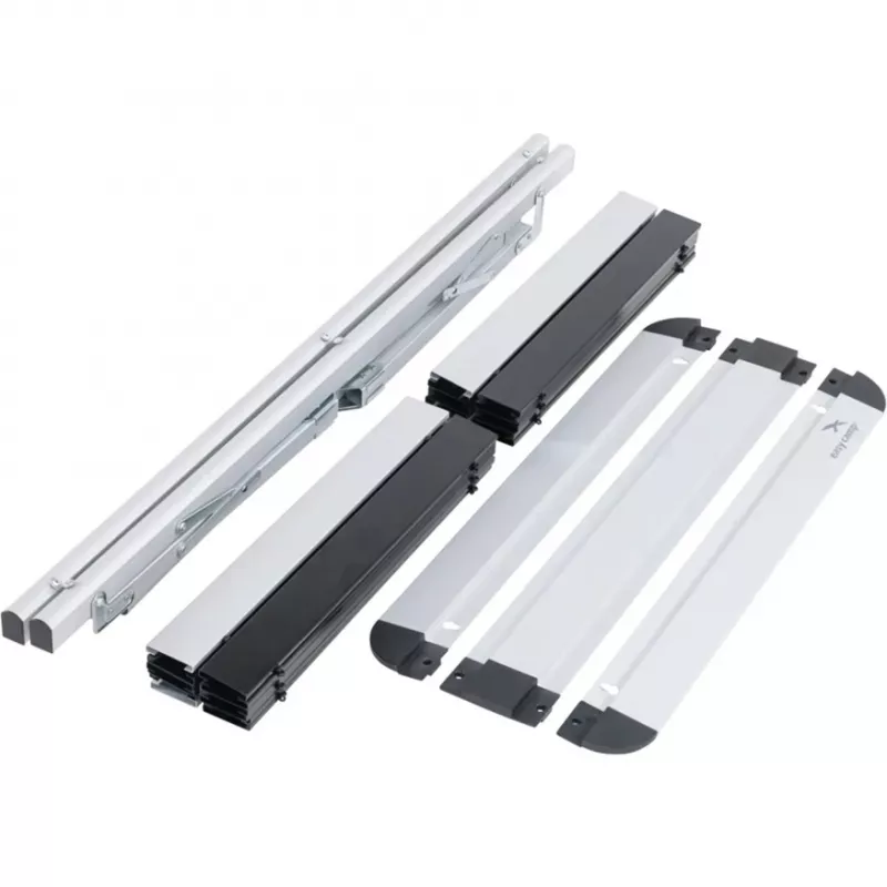 Mesa de camping Aspen Table L 540033 (aluminio/negro, modelo 2025)