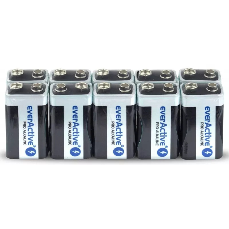 Pila alcalina EverActive Pro Alkaline 6LR61 9V