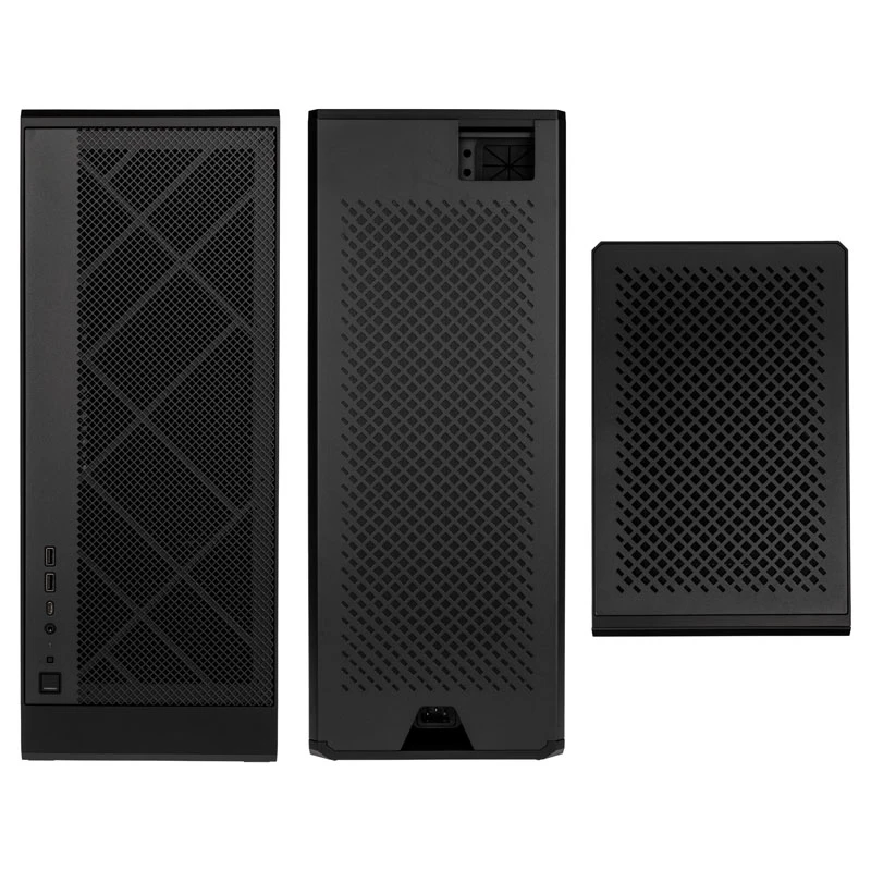 SilverStone ALTA G1M - Torre MicroATX - Micro-ATX - sin fuente de alimentación (SFX12V/SFX-L12V) - negro - USB/audio