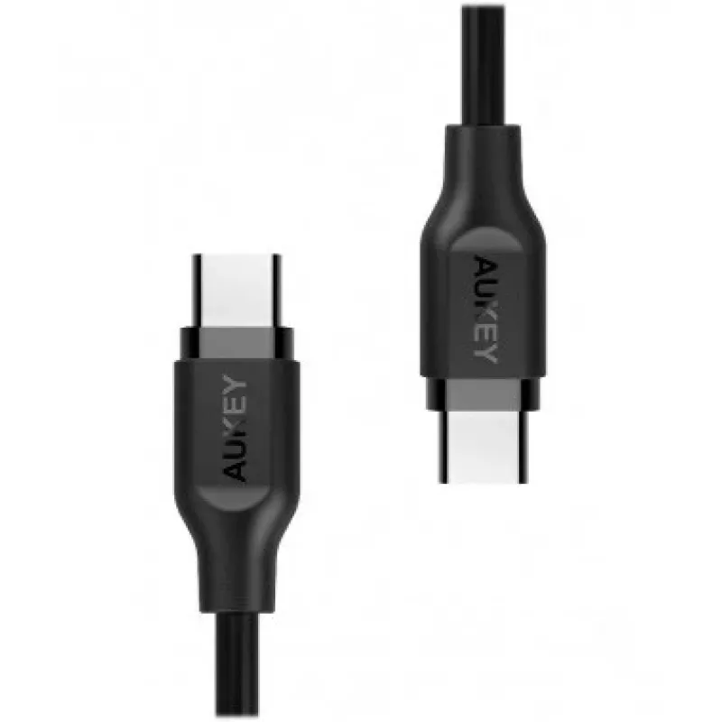 Cable USB-C Aukey CB-CC1P 1 m, 60W PD, USB-C a USB-C