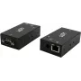 Servidor de dispositivos serie Exsys EX-6111-2 Ethernet a 1×RS-232 con fuente de alimentación externa 5V 4A