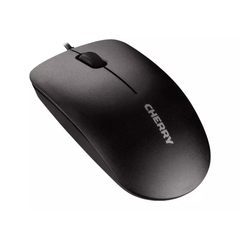 Teclado ratón incluido CHERRY DC 2000 Universal USB AZERTY Belga Negro