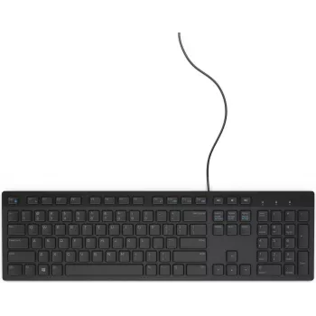 Dell KB216 Teclado USB QWERTY US KB216, Tamaño completo (100%), - Teclado