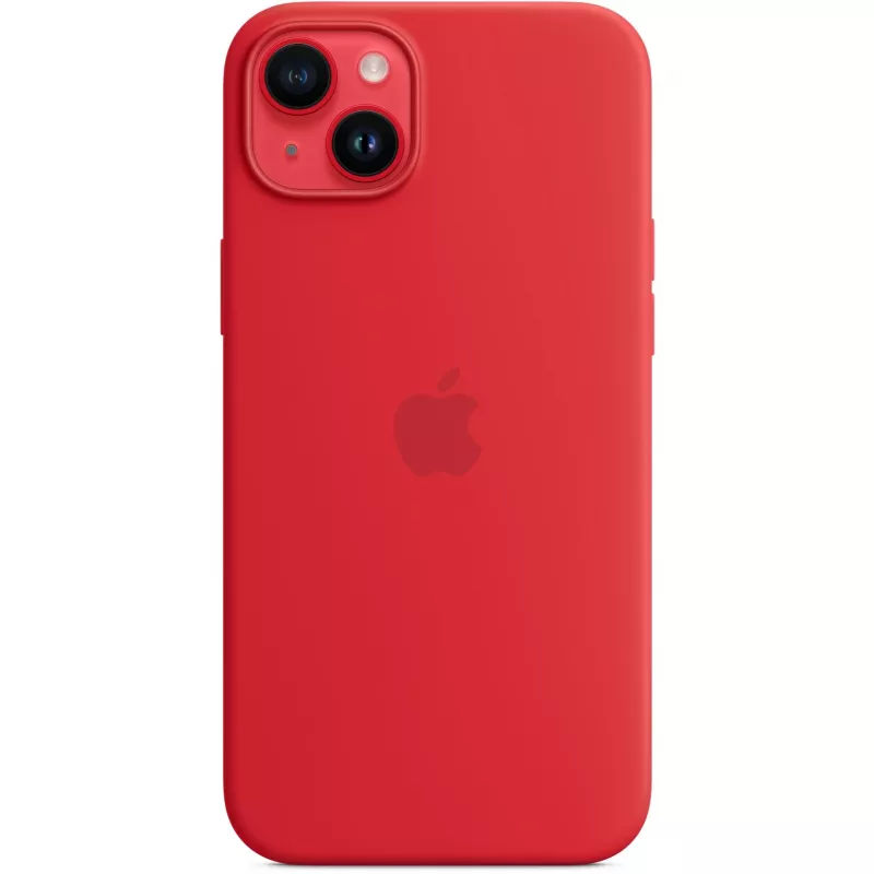 Apple iPhone 14 Plus funda de silicona con MagSafe – (PRODUCT)RED