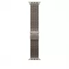 Correa Apple 49mm Natural Titanium Milanese Loop Medium Titanium