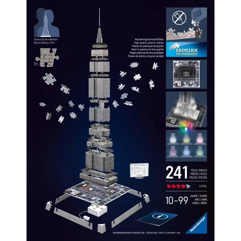 Puzle 3D Ravensburger 12008026 216 piezas Edificio