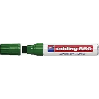 Rotulador permanente Edding 850 Block verde 5 uds.
