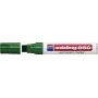 Rotulador permanente Edding 850 Block verde 5 uds.