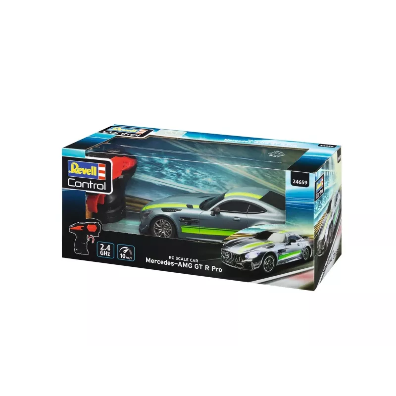 Coche RC a escala Mercedes - AMG GTR Pro