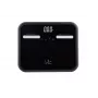 Báscula de baño electrónica JATA 538 rectangular negra