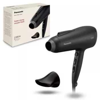 Panasonic secador de pelo | EH-NE85-K825 | 2500 W | 3 niveles de temperatura | función iónica | Negro