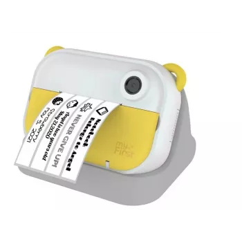Cámara digital infantil Xrec myFirst Insta Wi, modelo FC2402SA-YW01, para niños a partir de 3 años, 232 g, gris/blanco/amarillo