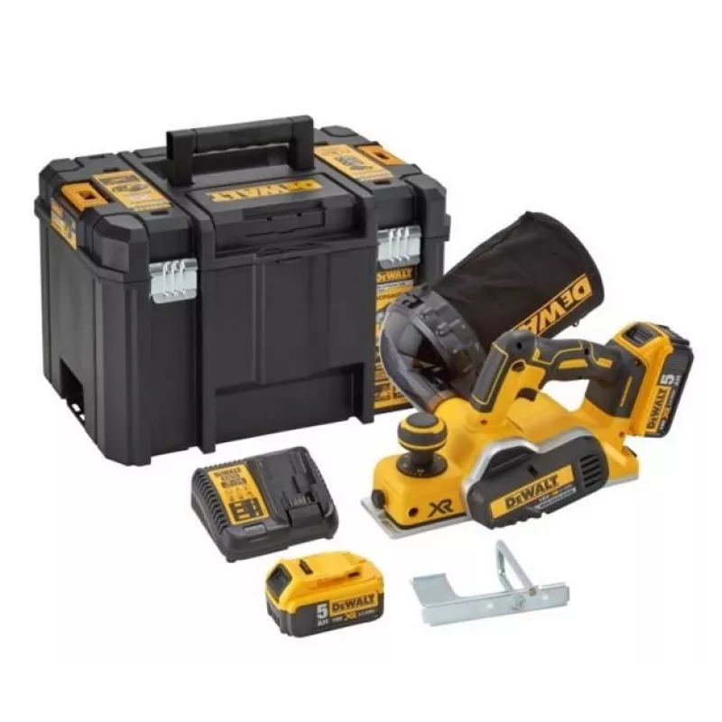 Cepillo eléctrico DeWalt DCP580P2 negro, amarillo 15000 rpm