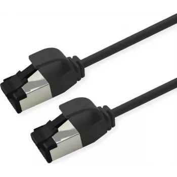 ROLINE cable de parcheo U/FTP Cat.8.1 LSOH fino negro 3 m (21.15.3266)