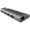 Dock para portátil LC-Power LC-HUB-C-MULTI-5 USB 3.2 Gen 1 Type-C con cable