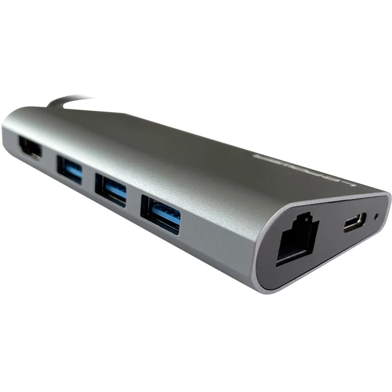 Dock para portátil LC-Power LC-HUB-C-MULTI-5 USB 3.2 Gen 1 Type-C con cable