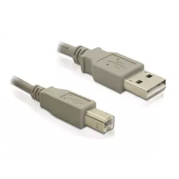 Cable USB DeLOCK 82215 1,8 m USB A USB B gris