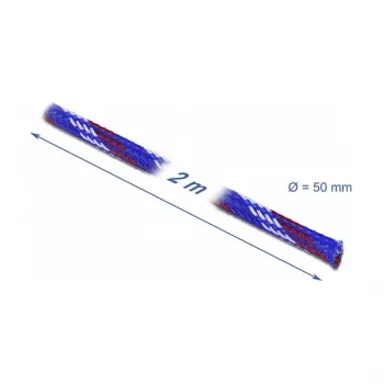 Funda de cable DeLOCK 20761 azul roja blanca
