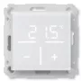 Termostato de pared de cristal Homematic IP 161333A0 con sensor de CO2, RF digital, 230 V, 54,5×54,5×29 mm