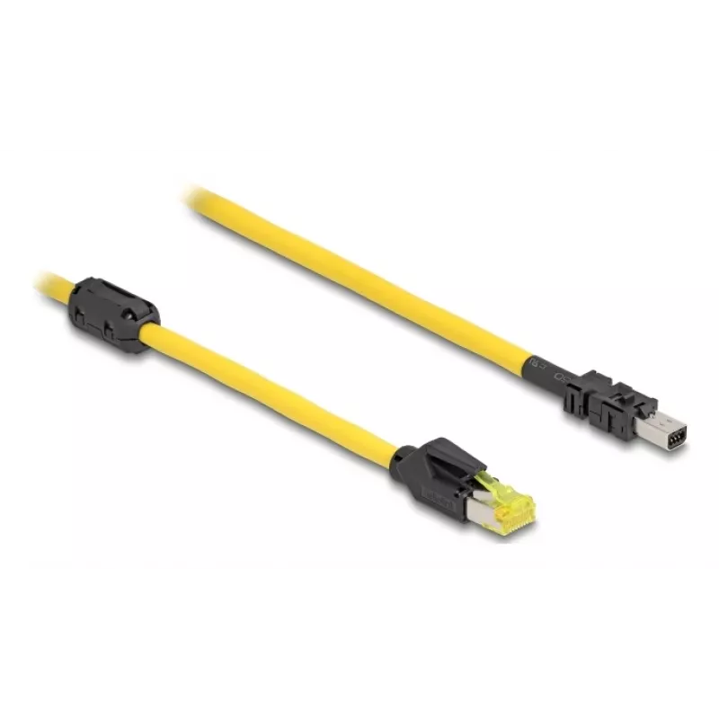 Cable Delock conector macho RJ45 Cat.6 a Mini I/O 8 pines D-Form Type 2 2 m (81251)