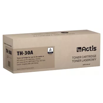 Tóner Actis TH-30A (compatible con HP 30A CF230A; estándar; 1600 páginas; negro)