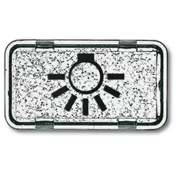 BUSCH-JAEGER Símbolo luminoso 2622LI-101 IP44 ocean (IP 44) 2622LI-101 (1714-0-0260)