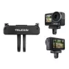 Adaptador magnético de dos pinzas Telesin OA-TPM-T04 para cámara DJI Action 4/3