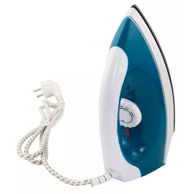 Plancha de viaje Esperanza TRAVEL IRON SMOOTHER — 1200 W, suela antiadherente, cable de 1.4 m, indicador de temperatura, diseño de viaje