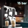 Cafetera de palanca Baristeo Intima (plateado/acero inoxidable, Thermoblock)