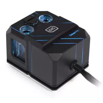 Refrigerante Alphacool Eisbaer Pro Aurora Acrílico Cobre Níquel 1/4 pulgadas