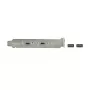 Chapa de ranura DeLOCK 89935 con 2 x conectores USB Type-C