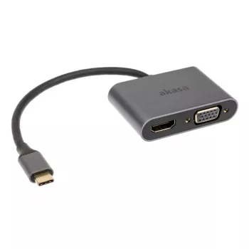 Adaptador USB Type-C Akasa AK-CBCA23-18BK