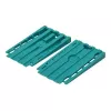 Wolfcraft 6975000 juego de herramientas de instalador de suelos para colocar paneles laminados