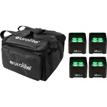 Luz LED para truss EUROLITE TL-4 4x con soft-bag, iluminación compacta para escenario/club