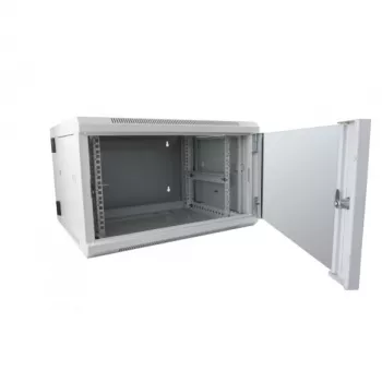 Armario rack ALLNET SMB6612 gris 33 kg, carcasa para servidor/red, armario compacto de suelo