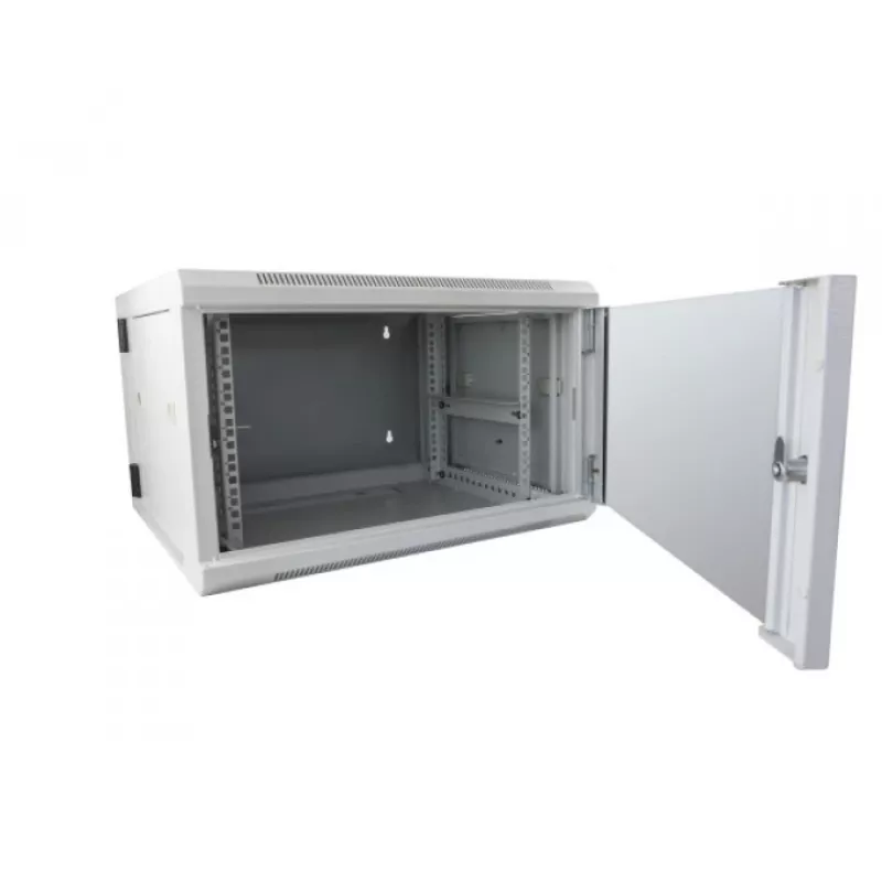 Armario rack ALLNET SMB6612 gris 33 kg, carcasa para servidor/red, armario compacto de suelo
