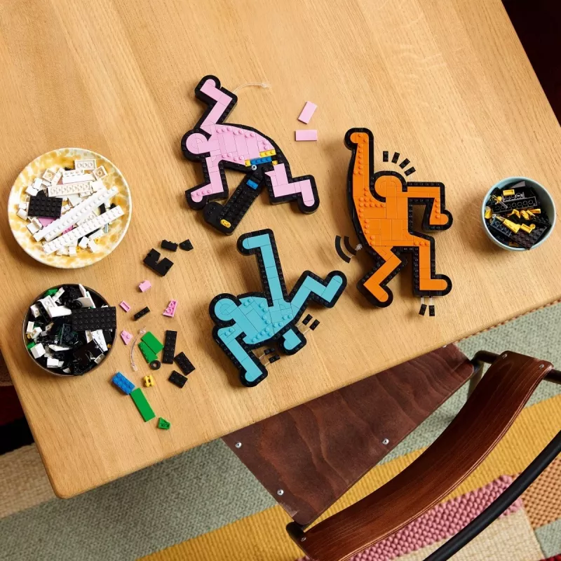 LEGO ART 31216 Keith Haring - Figuras danzantes