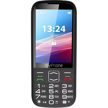 myPhone HALO 4 LTE | Negro | 3,5 pulgadas | TFT | 128 MB | 64 MB | Dual-SIM | 3G | Bluetooth | Resolución de cámara principal 2 MP | 2500 mAh