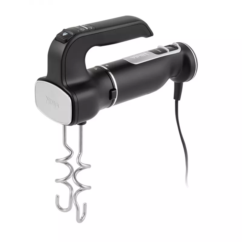 Ninja CI090UK Batidora de mano y amasadora 2 en 1 en Negro 850 W