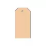HERMA - etiqueta colgante de cartón - liso marrón - 90 x 45 mm - 1000 uds. (6014)