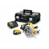 Sierra circular portátil DeWALT DCS570P2-QW 18,4 cm plateado, amarillo 5500 rpm