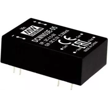 Adaptador de red DC MEAN WELL DCWN03E-05 3W 5V 0.3A RoHS