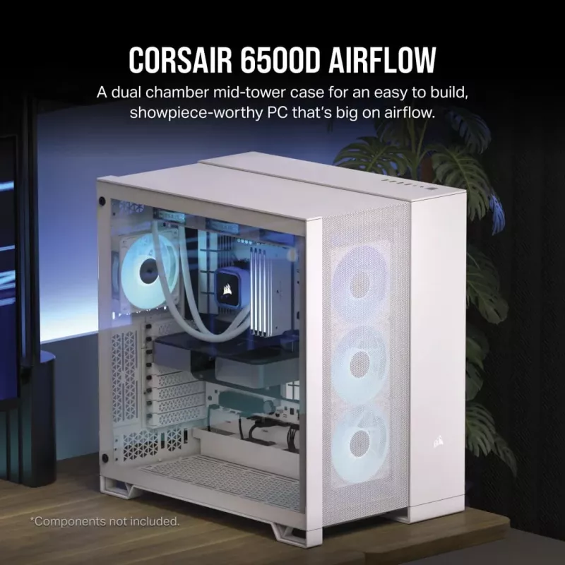 Corsair 6500D AIRFLOW Midi Tower Blanco