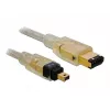 Cable FireWire A/A DeLOCK 2,0 m Gris