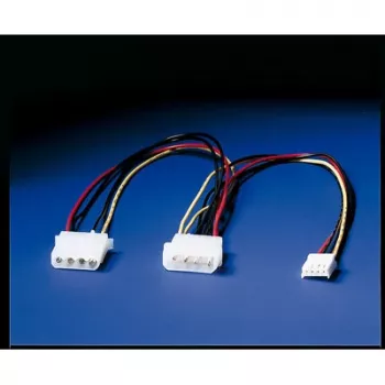 ROLINE Cable en Y 4 polos HDD / 4 polos HDD + 4 polos FDD (11.03.1010)