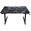 Mesa de ordenador recta Subsonic SA5593-B1 negra PVC 110x60 cm