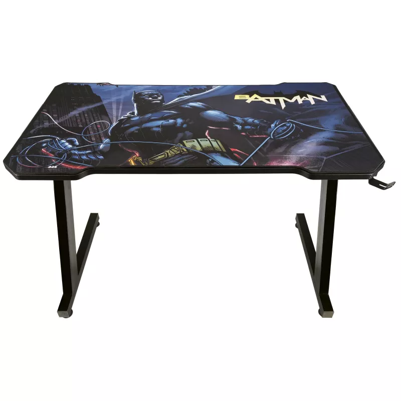 Mesa de ordenador recta Subsonic SA5593-B1 negra PVC 110x60 cm