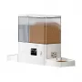 Rojeco fuente de agua y comedero 2 en 1 con WiFi (blanco)