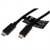 Cable USB ROLINE 11.02.9056 0,5 m USB 3.2 Gen 2 10 Gbit/s USB C negro