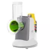 Cortador de verduras Adler AD 4815, 150 W, 5 boquillas, carcasa de ABS, blanco/gris